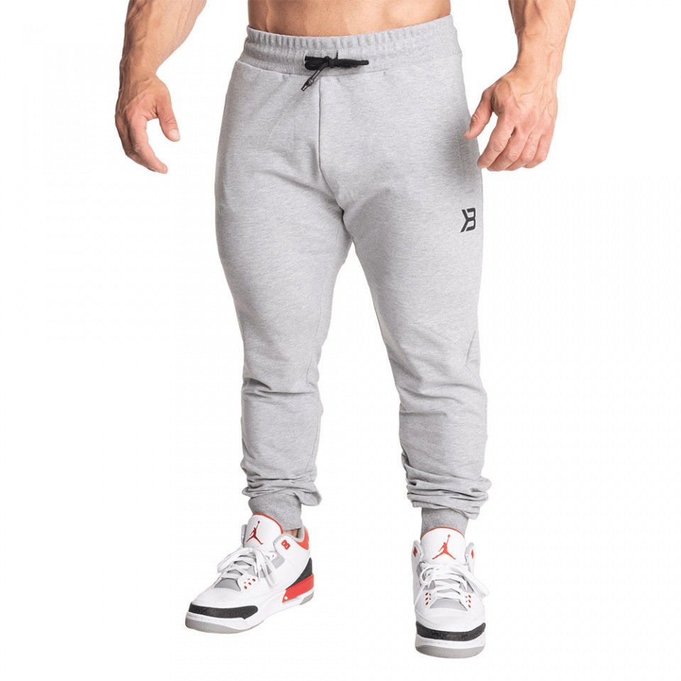 Спортивные брюки Better Bodies Tapered Joggers V2, Light Grey Melange
