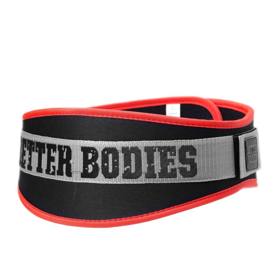 Неопреновый пояс Better Bodies Basic Gym Belt, Red