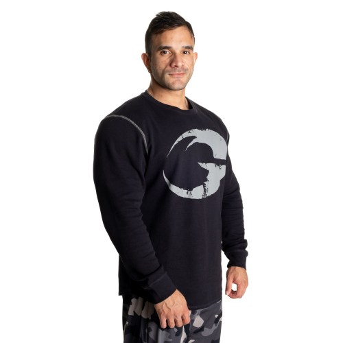 Thermal logo sweater, кофта графит